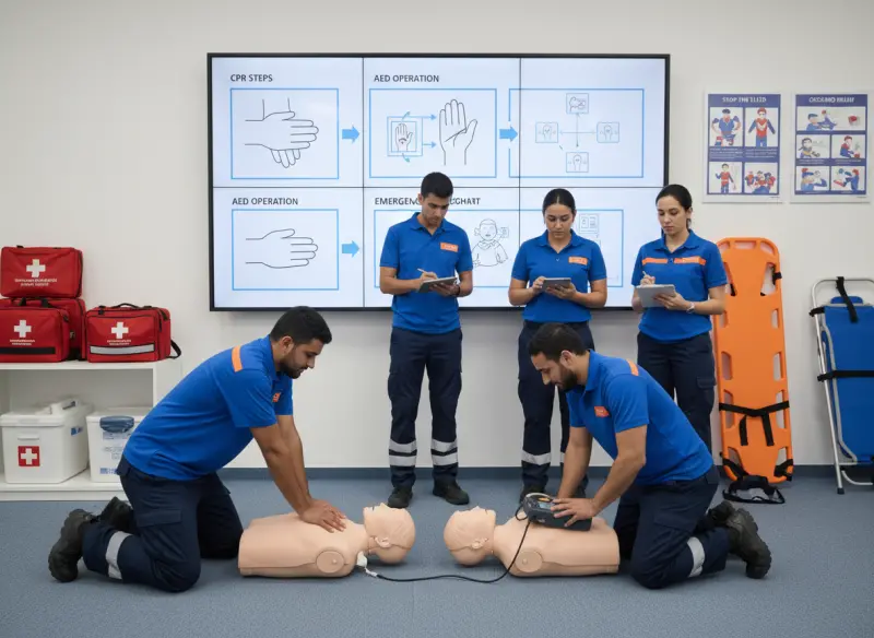 The Comprehensive First Aid Manual Training Course