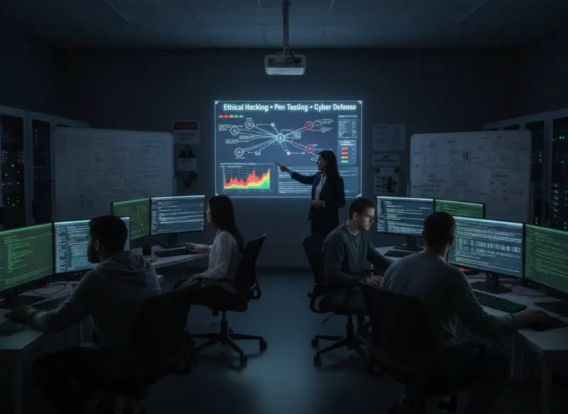 Master ethical hacking, penetration testing, and cybersecurity techniques.